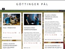 Tablet Screenshot of gottingerpal.com